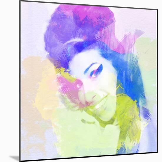 Legendary  Amy Watercolor-Olivia Morgan-Mounted Art Print