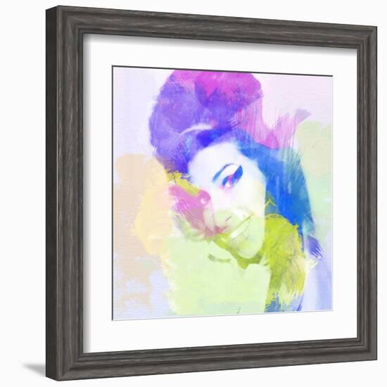 Legendary  Amy Watercolor-Olivia Morgan-Framed Art Print