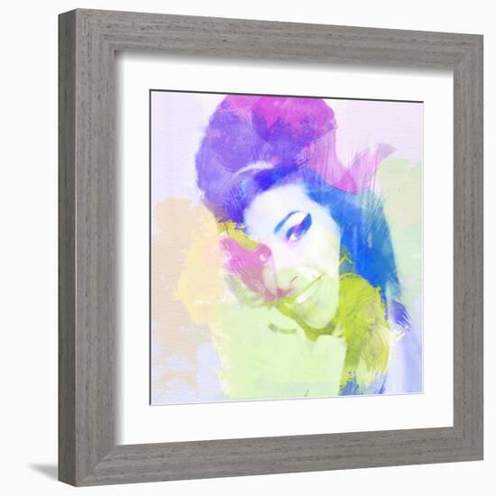 Legendary  Amy Watercolor-Olivia Morgan-Framed Art Print