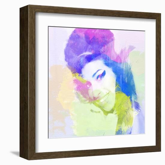 Legendary  Amy Watercolor-Olivia Morgan-Framed Art Print