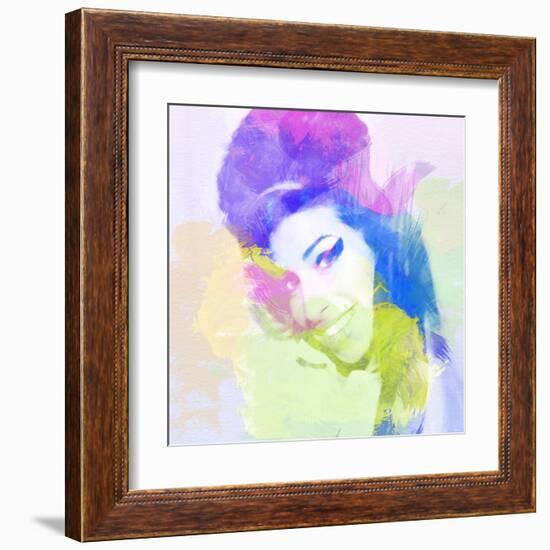 Legendary  Amy Watercolor-Olivia Morgan-Framed Art Print