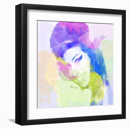 Legendary  Amy Watercolor-Olivia Morgan-Framed Art Print