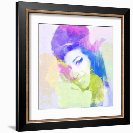 Legendary  Amy Watercolor-Olivia Morgan-Framed Art Print