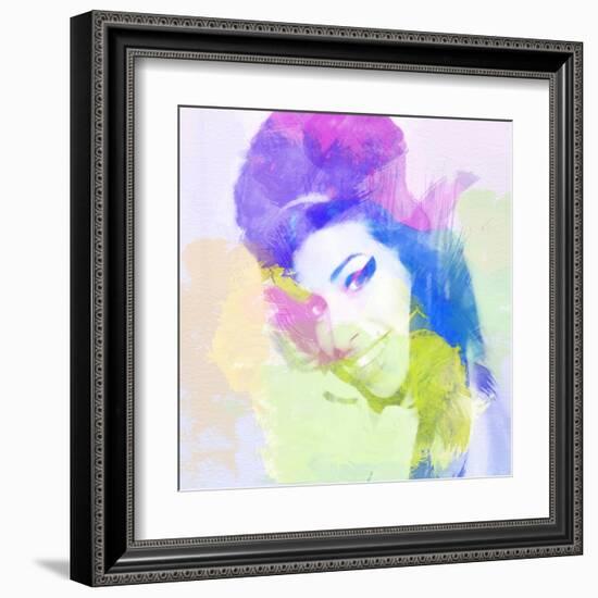 Legendary  Amy Watercolor-Olivia Morgan-Framed Art Print