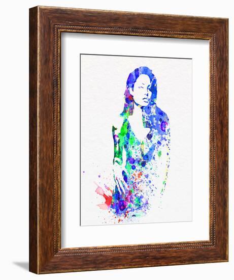 Legendary Angelina Watercolor-Olivia Morgan-Framed Premium Giclee Print