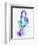 Legendary Angelina Watercolor-Olivia Morgan-Framed Premium Giclee Print