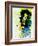 Legendary Ani Difranco Watercolor-Olivia Morgan-Framed Art Print