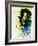 Legendary Ani Difranco Watercolor-Olivia Morgan-Framed Art Print