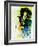 Legendary Ani Difranco Watercolor-Olivia Morgan-Framed Art Print