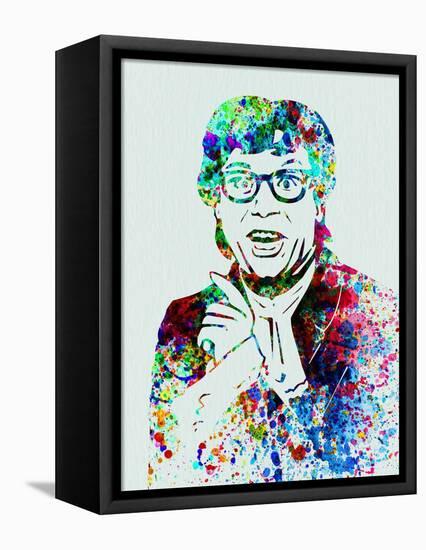 Legendary Austin Powers Watercolor-Olivia Morgan-Framed Stretched Canvas