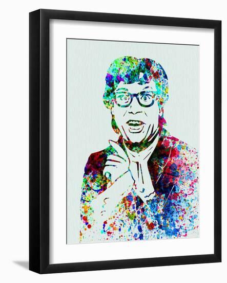 Legendary Austin Powers Watercolor-Olivia Morgan-Framed Art Print