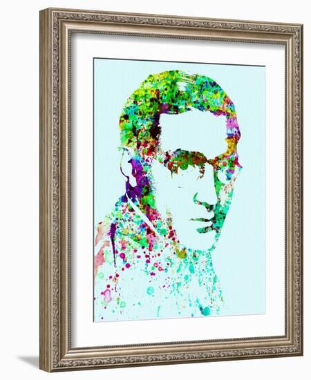 Legendary Benny Goodman Watercolor-Olivia Morgan-Framed Art Print