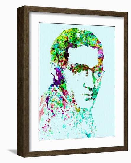 Legendary Benny Goodman Watercolor-Olivia Morgan-Framed Art Print