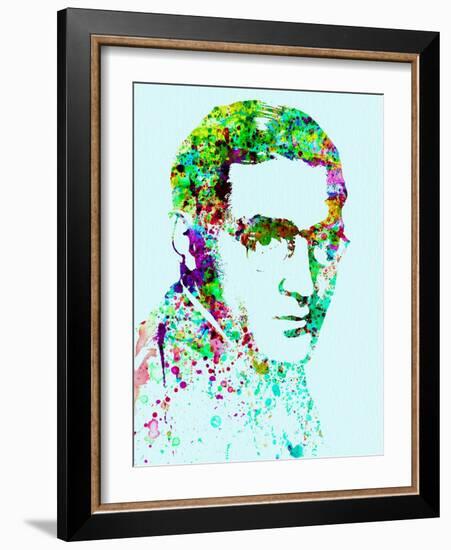 Legendary Benny Goodman Watercolor-Olivia Morgan-Framed Art Print