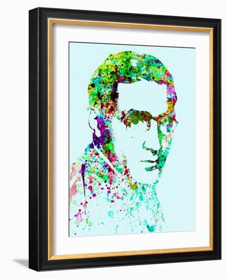 Legendary Benny Goodman Watercolor-Olivia Morgan-Framed Art Print