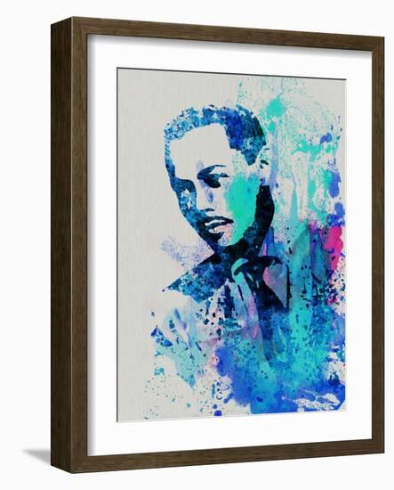 Legendary Billy Eckstine Watercolor-Olivia Morgan-Framed Art Print