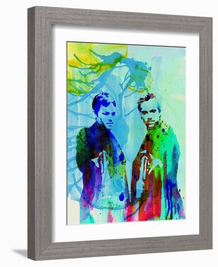 Legendary Boondock Saints Watercolor-Olivia Morgan-Framed Art Print