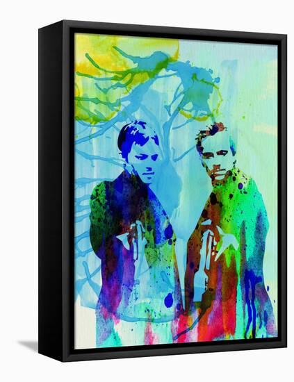 Legendary Boondock Saints Watercolor-Olivia Morgan-Framed Stretched Canvas