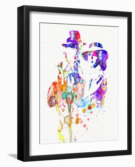 Legendary Casablanca Watercolor I-Olivia Morgan-Framed Art Print