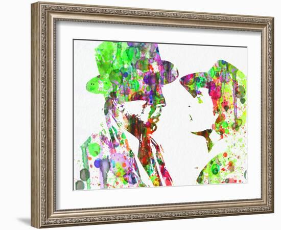 Legendary Casablanca Watercolor II-Olivia Morgan-Framed Art Print