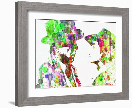 Legendary Casablanca Watercolor II-Olivia Morgan-Framed Art Print