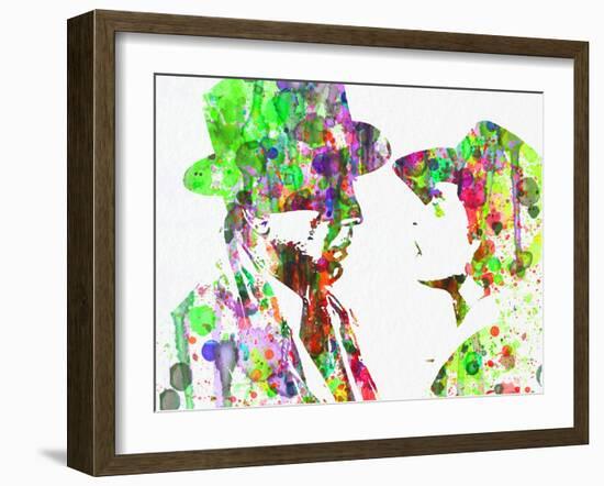 Legendary Casablanca Watercolor II-Olivia Morgan-Framed Art Print