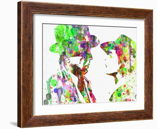 Legendary Casablanca Watercolor II-Olivia Morgan-Framed Art Print