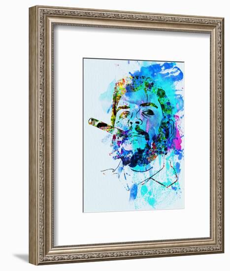 Legendary Che Watercolor-Olivia Morgan-Framed Art Print