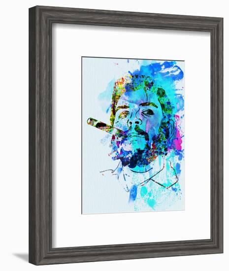 Legendary Che Watercolor-Olivia Morgan-Framed Art Print