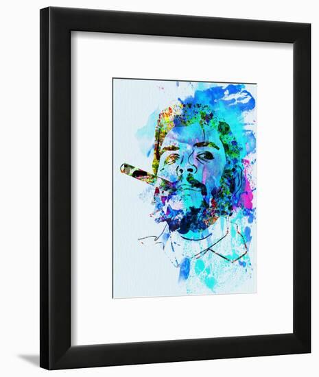 Legendary Che Watercolor-Olivia Morgan-Framed Art Print