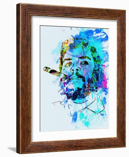 Legendary Che Watercolor-Olivia Morgan-Framed Art Print