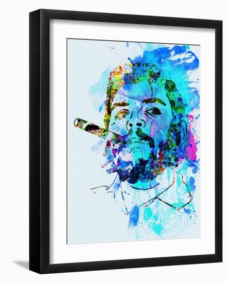 Legendary Che Watercolor-Olivia Morgan-Framed Art Print