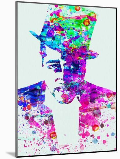 Legendary Duke Ellington Watercolor-Olivia Morgan-Mounted Art Print