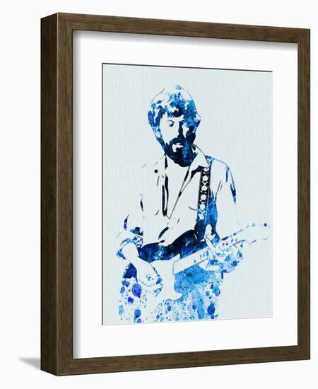 Legendary Eric Clapton Watercolor-Olivia Morgan-Framed Premium Giclee Print