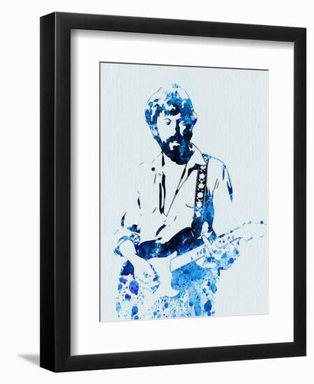 Legendary Eric Clapton Watercolor-Olivia Morgan-Framed Premium Giclee Print