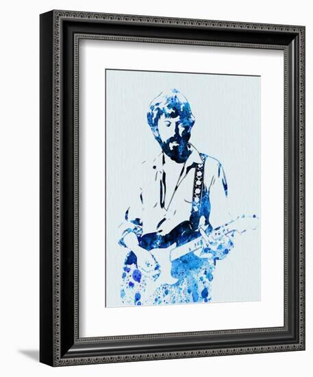 Legendary Eric Clapton Watercolor-Olivia Morgan-Framed Premium Giclee Print