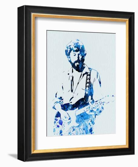 Legendary Eric Clapton Watercolor-Olivia Morgan-Framed Premium Giclee Print