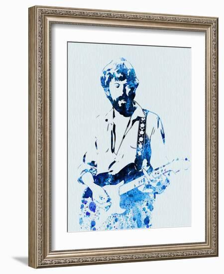 Legendary Eric Clapton Watercolor-Olivia Morgan-Framed Art Print