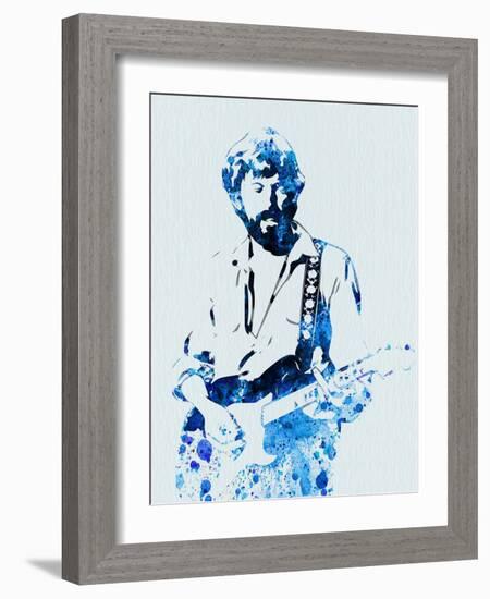 Legendary Eric Clapton Watercolor-Olivia Morgan-Framed Art Print