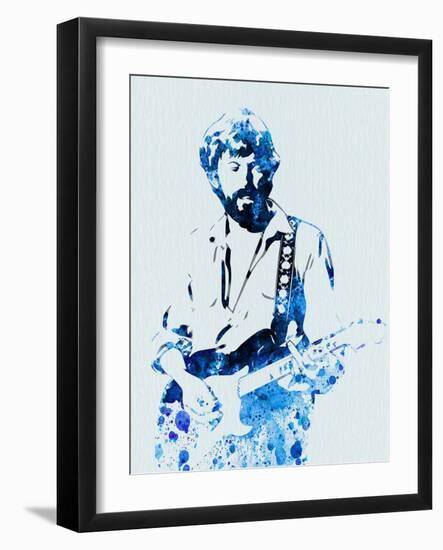 Legendary Eric Clapton Watercolor-Olivia Morgan-Framed Art Print