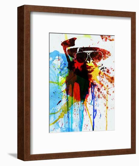 Legendary Fear and Loathing Watercolor-Olivia Morgan-Framed Art Print