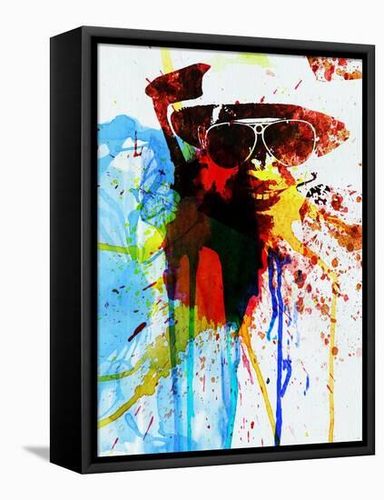 Legendary Fear and Loathing Watercolor-Olivia Morgan-Framed Stretched Canvas