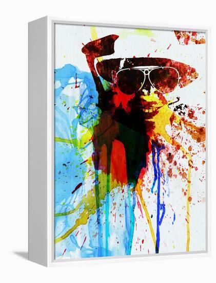 Legendary Fear and Loathing Watercolor-Olivia Morgan-Framed Stretched Canvas