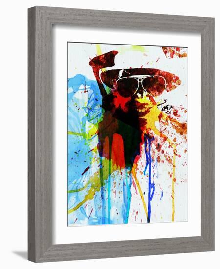 Legendary Fear and Loathing Watercolor-Olivia Morgan-Framed Art Print