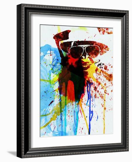 Legendary Fear and Loathing Watercolor-Olivia Morgan-Framed Art Print