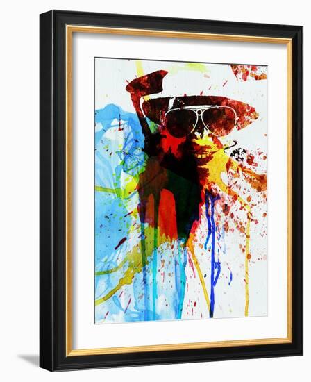 Legendary Fear and Loathing Watercolor-Olivia Morgan-Framed Art Print