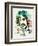 Legendary Frank Zappa Watercolor-Olivia Morgan-Framed Premium Giclee Print