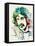 Legendary Frank Zappa Watercolor-Olivia Morgan-Framed Stretched Canvas