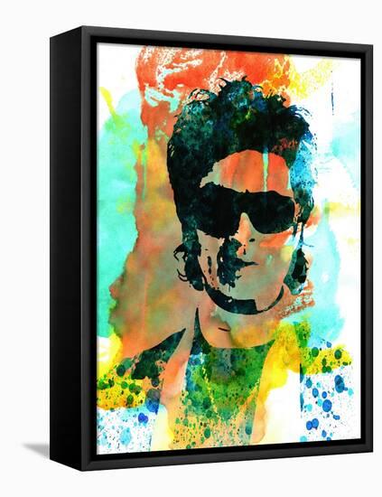 Legendary Glenn Hughes Watercolor-Olivia Morgan-Framed Stretched Canvas