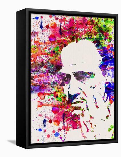 Legendary Godfather Watercolor-Olivia Morgan-Framed Stretched Canvas